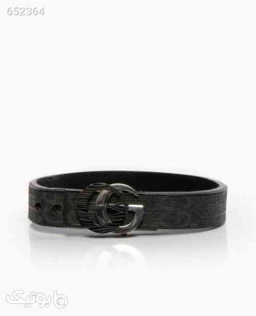 دستبند چرم مردانه Gucci کد 5542Black - دستبند و پابند