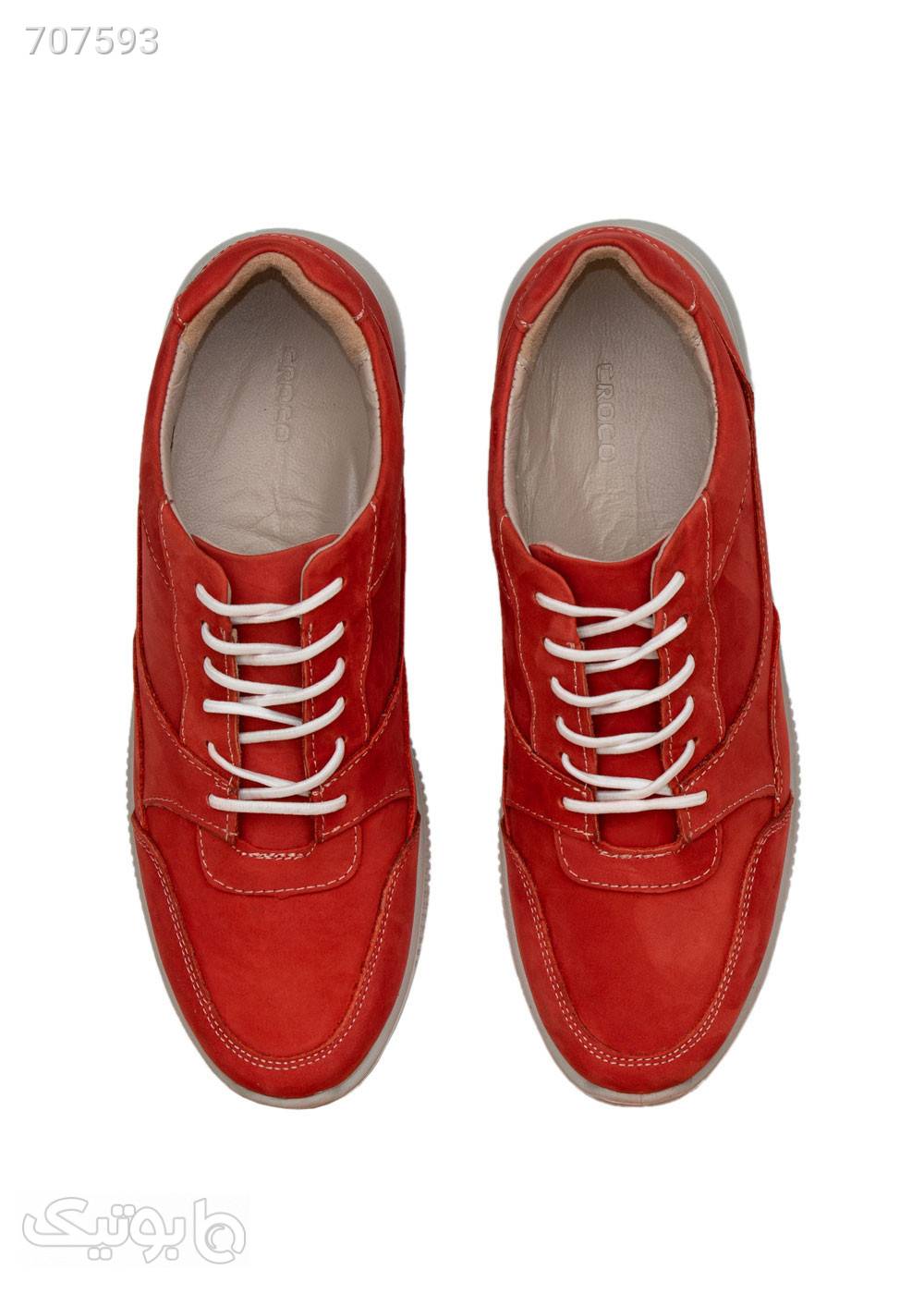 کفش زنانه مدل ۲۰۰۰۳۵ قرمز کفش تخت زنانه