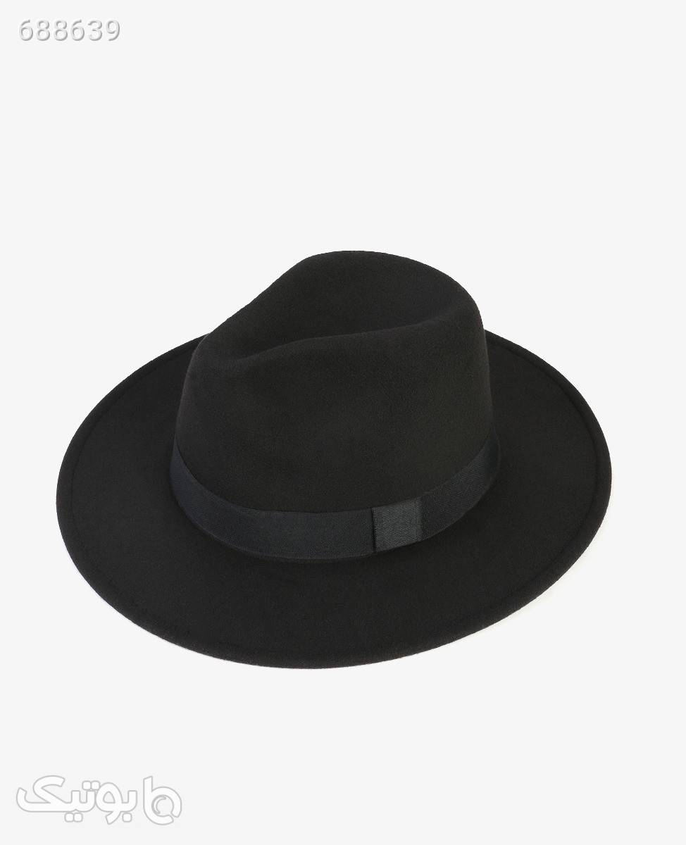کلاه Fedora مدل 5027مشکی مشکی کلاه و اسکارف