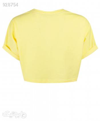 تیشرت نیم تنه زنانه اسپیور Espiur کد 2W35 زرد تی شرت زنانه