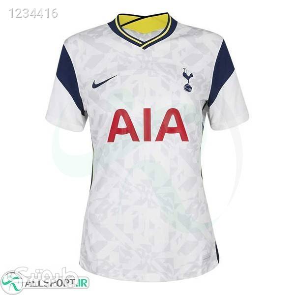 پیراهن زنانه اول تاتنهام Tottenham202021 Women Home Soccer Jersey نقره ای تی شرت زنانه