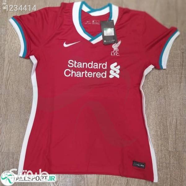 پیراهن زنانه اول لیورپول Liverpool 202021 Women Home Soccer Jersey قرمز تی شرت زنانه