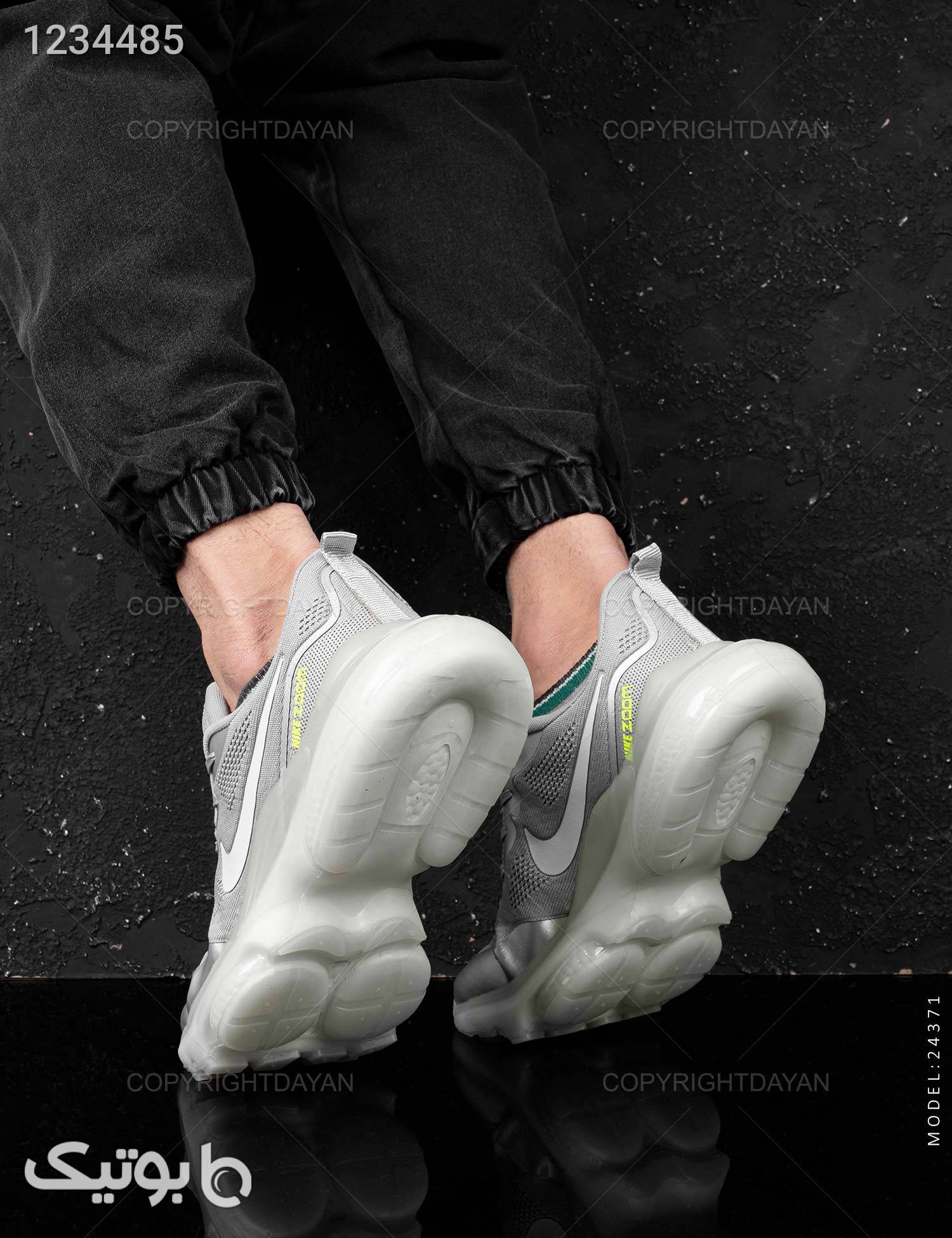 کفش ورزشی مردانه Nike مدل 24371 نقره ای كتانی مردانه