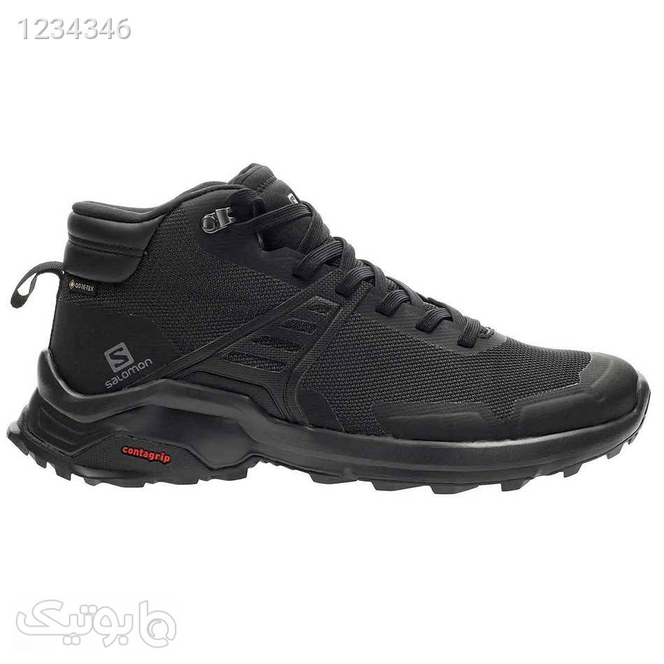 کفش کوهنوردی سالومون مدل Salomon X Raise Mid Gtx کد 410957s مشکی كتانی مردانه