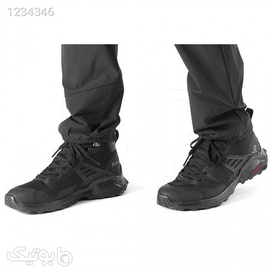 کفش کوهنوردی سالومون مدل Salomon X Raise Mid Gtx کد 410957s مشکی كتانی مردانه