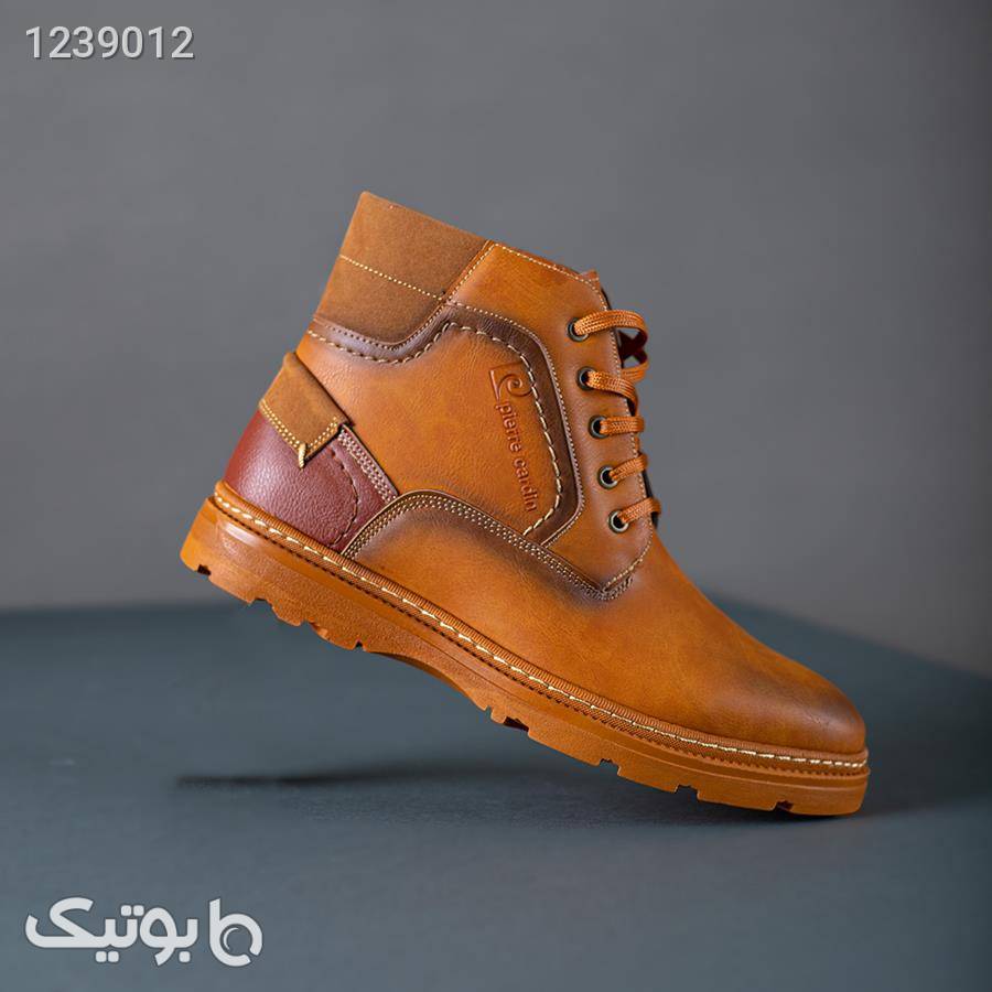 کفش نیم بوت مردانه Weroni مدل 1561 نارنجی بوت مردانه