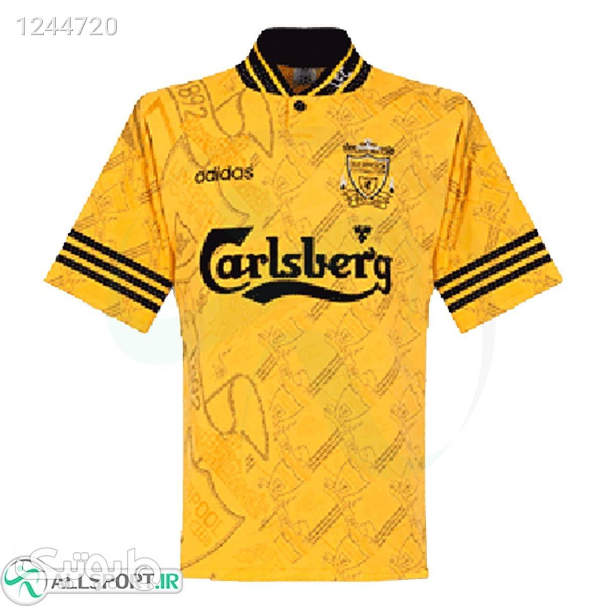 پیراهن کلاسیک لیورپول Liverpool 199596 Retro Away Soccer Jersey
