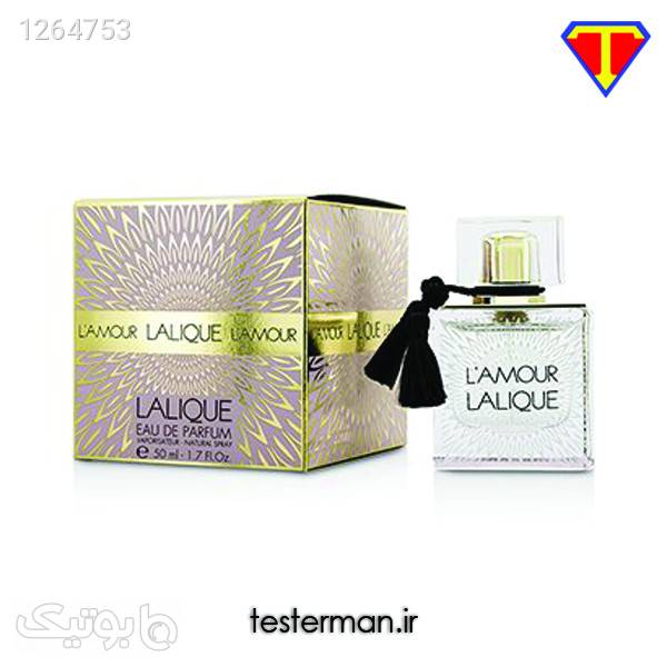 ادکلن اورجینال لالیک لامور Lalique L’Amour نقره ای عطر و ادکلن