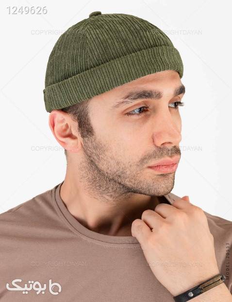 کلاه مردانه Carlo مدل 20553 سبز کلاه و اسکارف