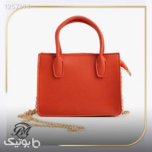 مینی کیف چرم برندKoton Company‎ نارنجی كيف زنانه