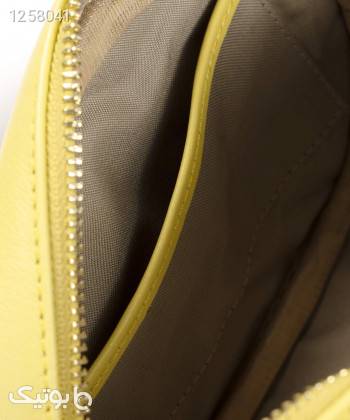 کیف کمری زنانه چرم طبیعی چرم مشهد Mashad Leather مدل P0988 زرد كيف زنانه