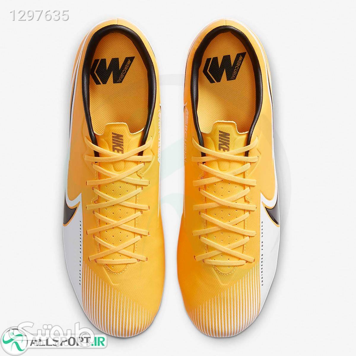 کفش فوتبال نایک مرکوریال Nike Mercurial Vapor 13 Academy MG AT5269801 زرد كتانی مردانه