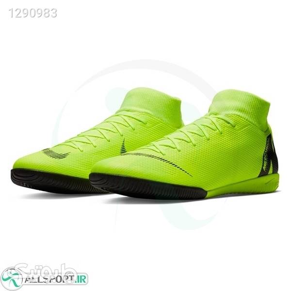 کفش فوتسال نایک مرکوریال سوپر فلای Nike Mercurial SuperflyX 6 Academy AH7369701 سبز كتانی مردانه