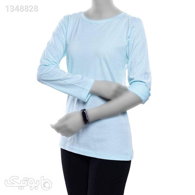 تیشرت زنانه کد T0012 فیروزه ای تی شرت زنانه