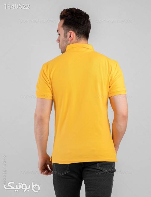 پولوشرت مردانه Denver مدل 13040 زرد تی شرت و پولو شرت مردانه