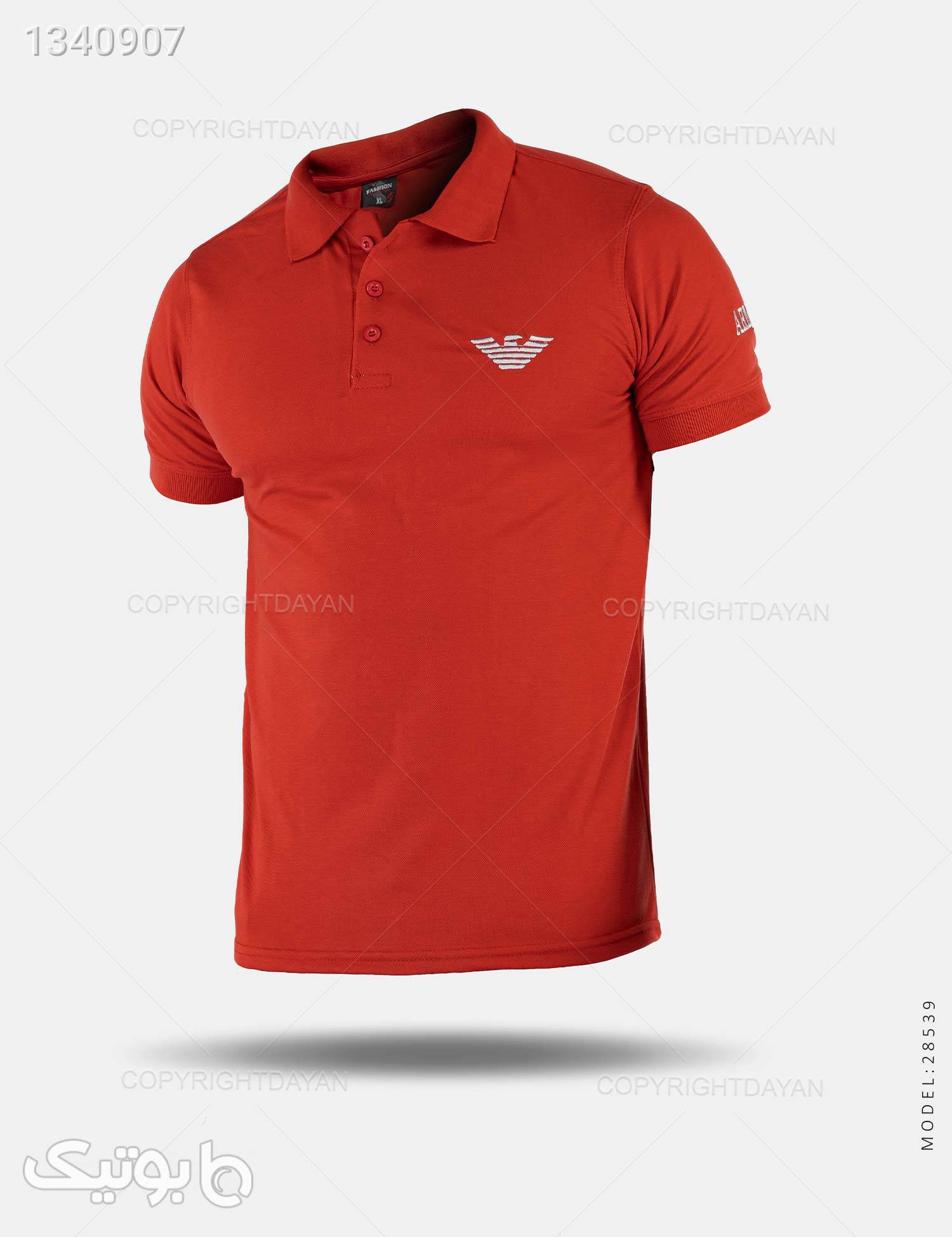 پولوشرت مردانه Emporio Armani مدل 28539 قرمز تی شرت و پولو شرت مردانه
