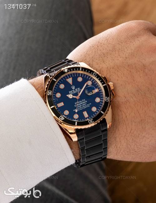 ساعت مچی مردانه Rolex مدل 13126 مشکی ساعت