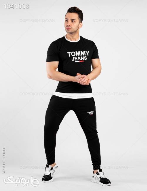 ست تیشرت و شلوار مردانه Tommy مدل 13082