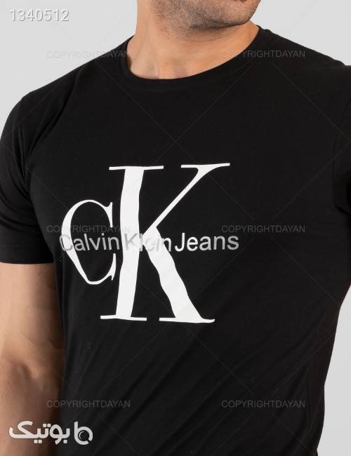 ست تیشرت و شلوار مردانه Calvin Klein مدل 13073 مشکی لباس راحتی مردانه