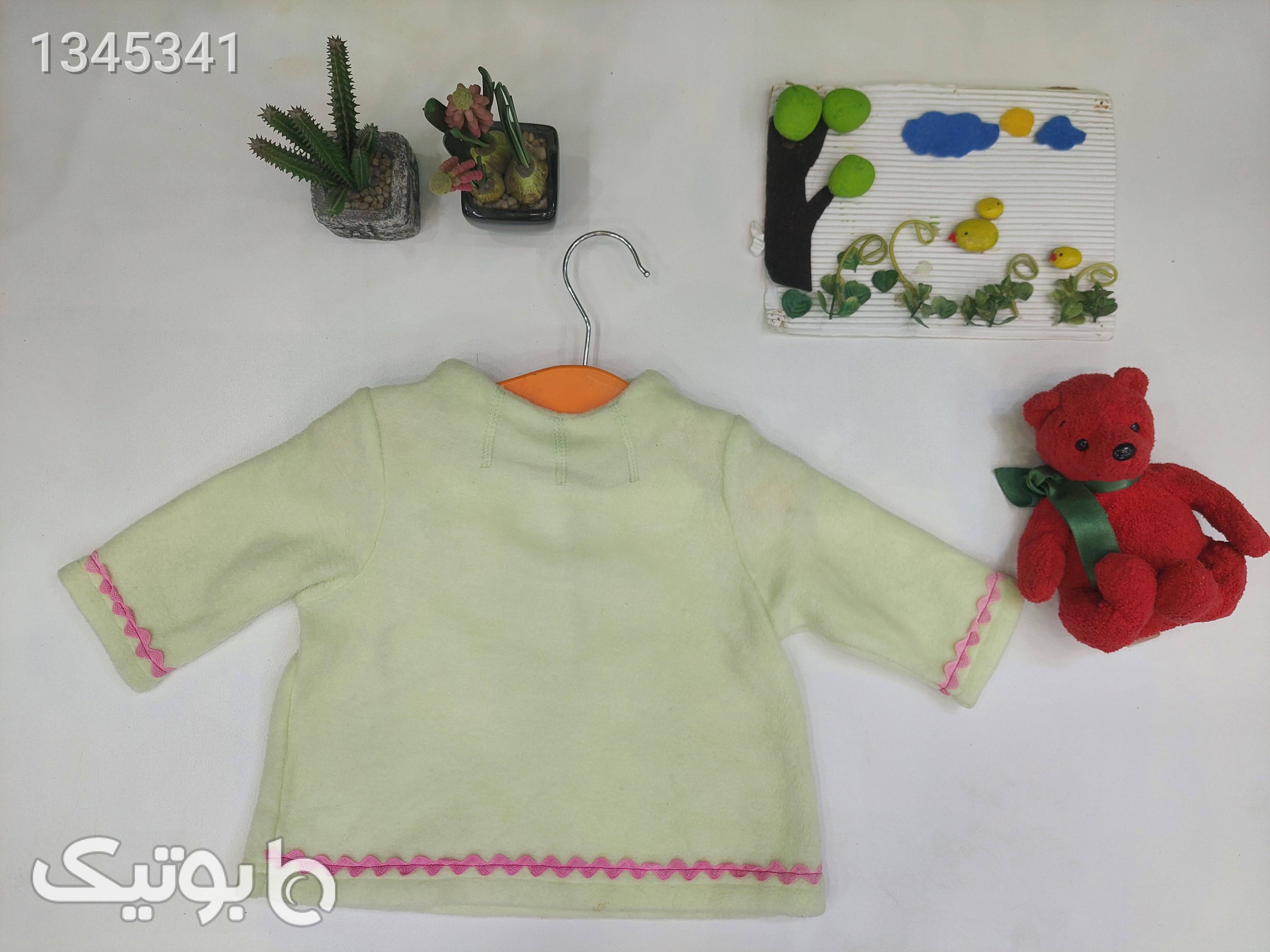 پیراهن دخترانه  سبز پوشاک نوزاد
