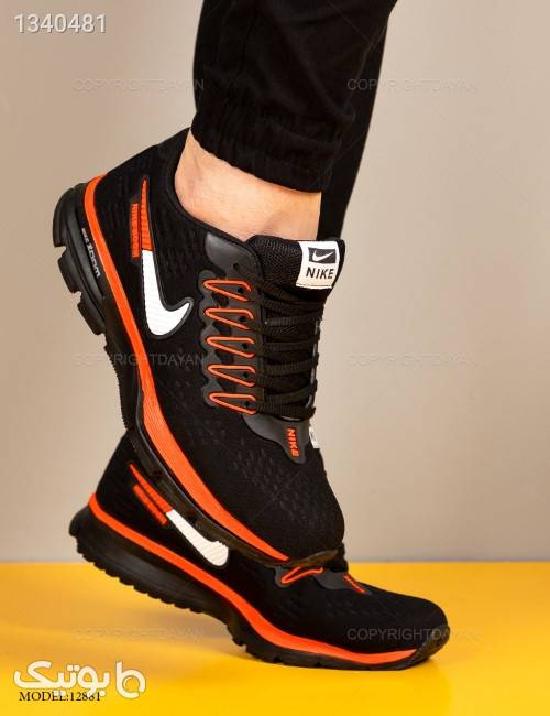 کفش مردانه Nike مدل 12881 مشکی كتانی مردانه