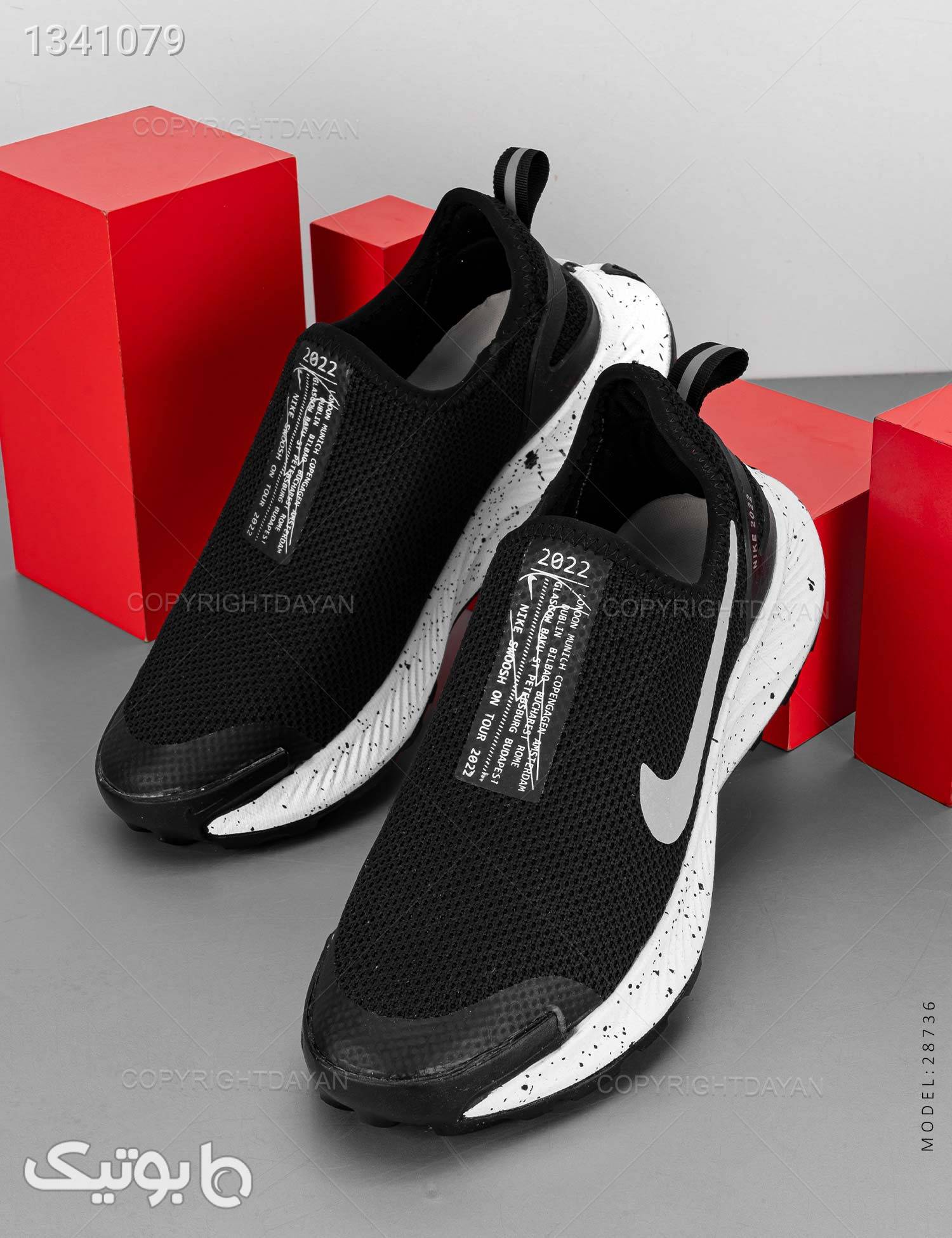 کفش ورزشی مردانه Nike مدل 28736 مشکی كتانی مردانه
