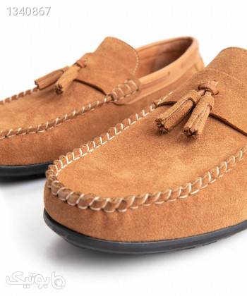 کفش لوفر چرم طبیعی مردانه کانژوک Kanzhouk کد 001M356 قهوه ای كفش مردانه