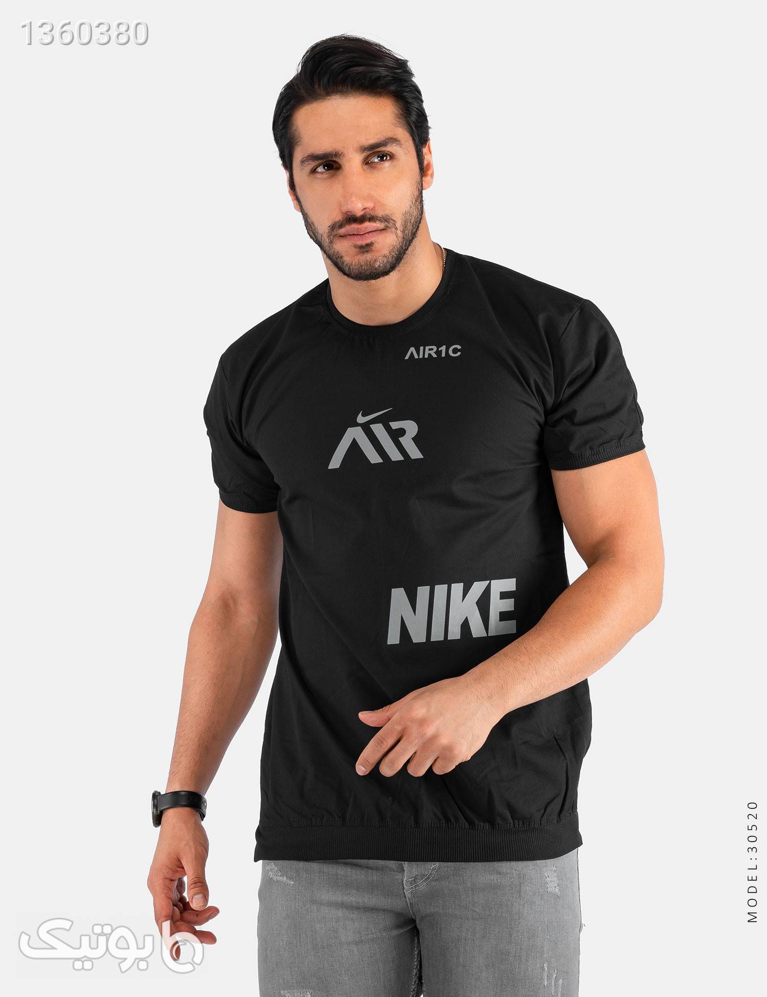تیشرت مردانه Nike مدل 30520 مشکی تی شرت و پولو شرت مردانه