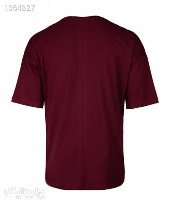 تیشرت چاپی مردانه آروما Aroma کد 13801214 زرشکی تی شرت و پولو شرت مردانه