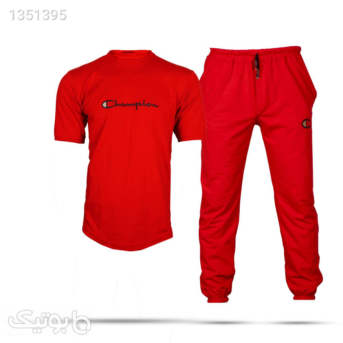 ست تیشرت شلوار مردانه مدل HB42 قرمز لباس راحتی مردانه