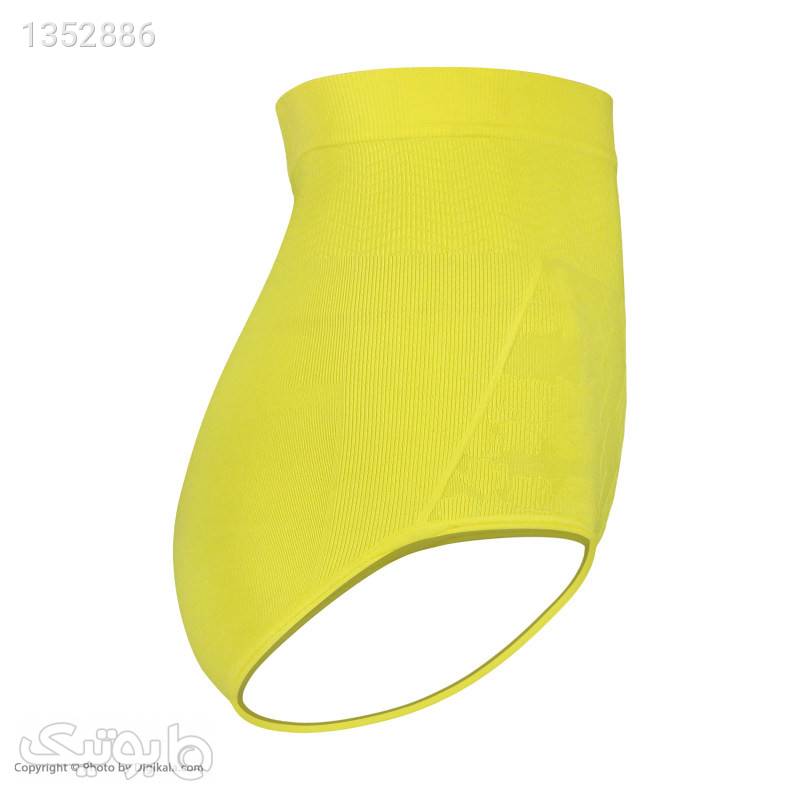 شورت گنی زنانه نانو تن پوش مدل G13 زرد لباس زیر زنانه