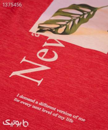 تیشرت زنانه برندس Brands کد 10082 قرمز تی شرت زنانه