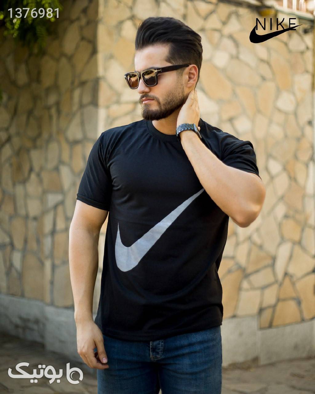 تیشرت مردانه Nike مدل Miniyator مشکی تی شرت و پولو شرت مردانه