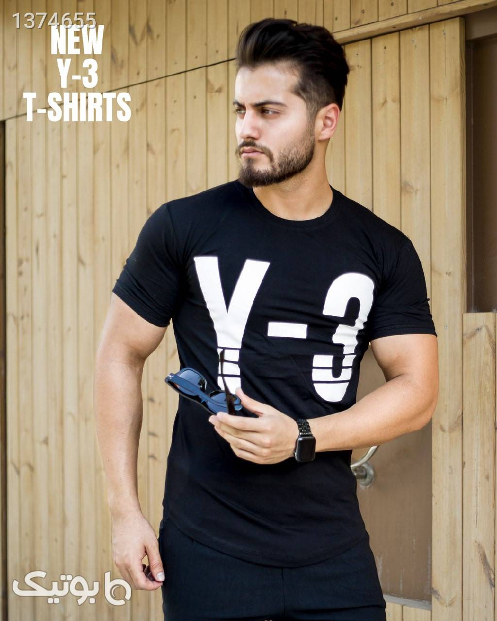تیشرت مردانه مدل Y_3(مشکی) مشکی تی شرت و پولو شرت مردانه
