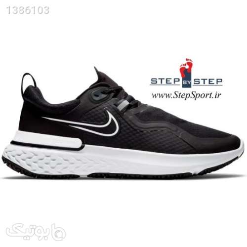 کتونی دویدن حرفه ای ضد آب نایکی ری اکت میلر شیلد | Nike React Miler Shield Men's Running Shoes CQ7888002 مشکی 01 2022