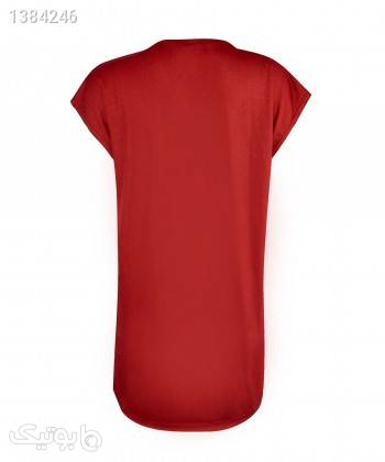 تیشرت طرح دار زنانه سیدونا Sidona مدل SI02214 قرمز تی شرت زنانه