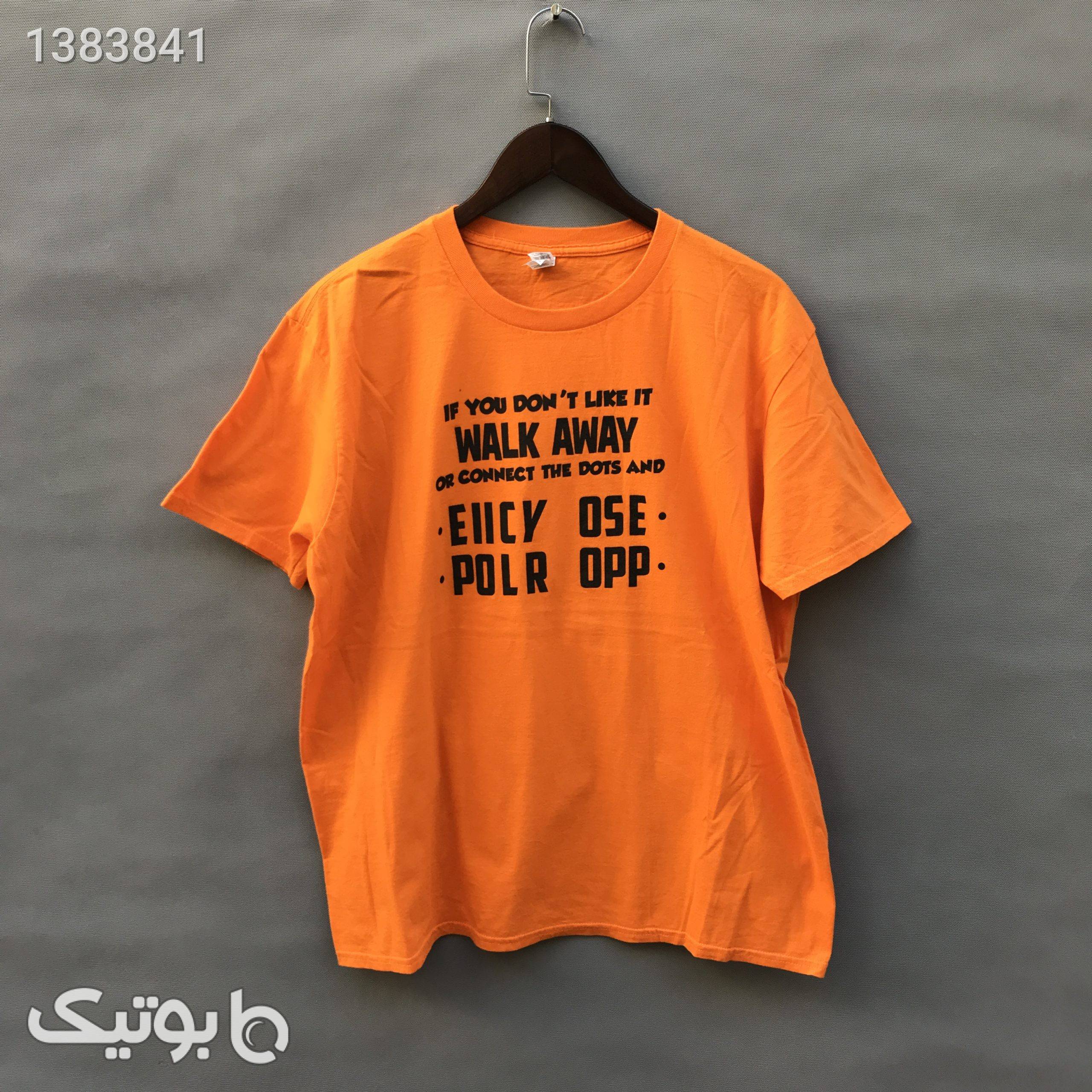 تیشرت اورجینال مدل47485 نارنجی تی شرت و پولو شرت مردانه