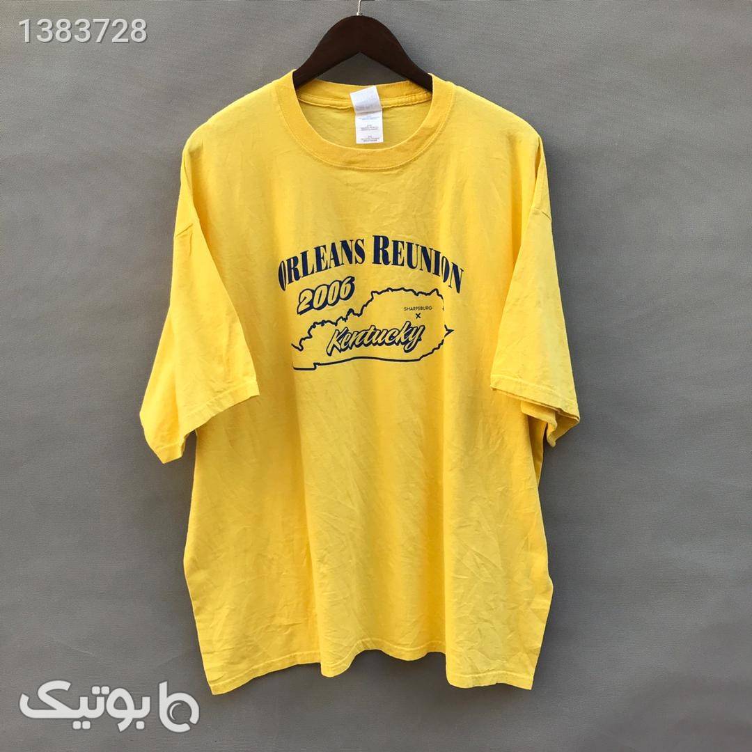 تیشرت اورجینال مدل47740 زرد تی شرت و پولو شرت مردانه