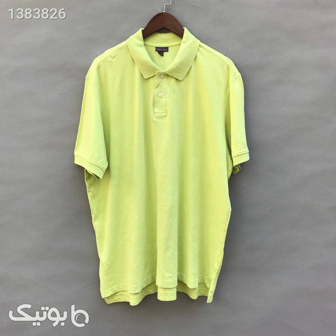 پیراهن پلو شرت مدل47965 زرد پيراهن و سارافون زنانه