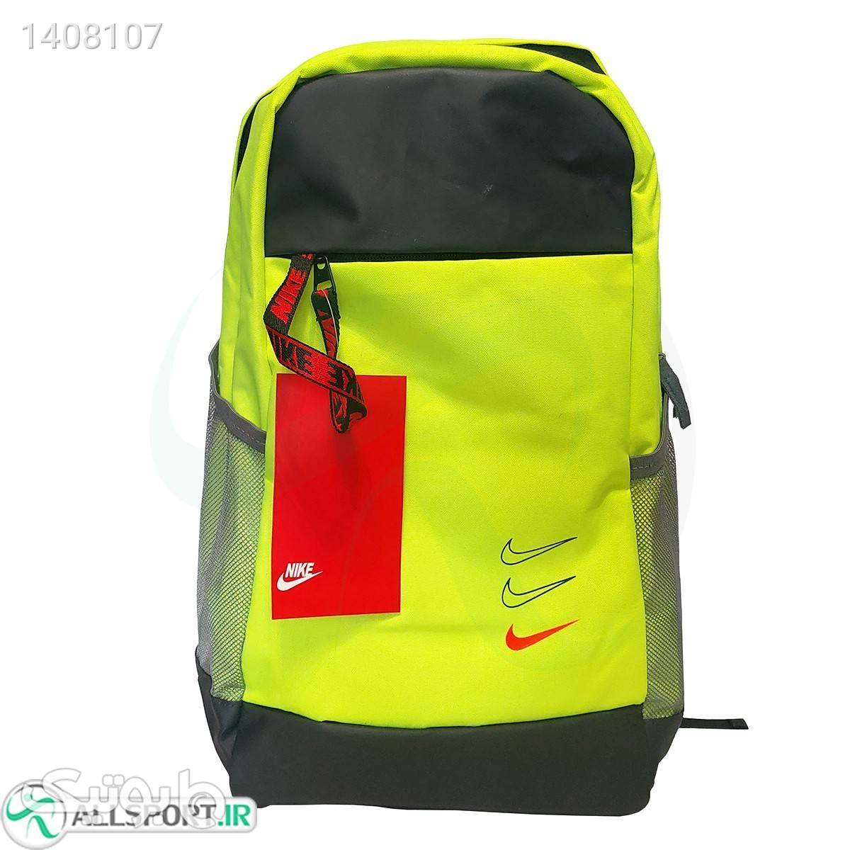 کوله پشتی نایک طرح اصلی Nike backpack Yellow