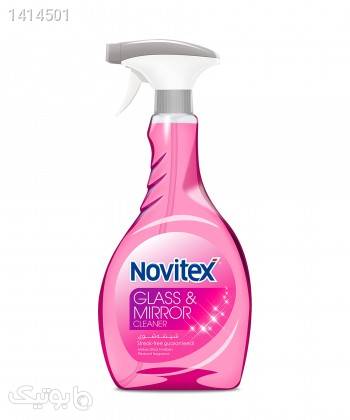 مایع شیشه شوی نویتکس Novitex حجم 500 میلی لیتر صورتی بهداشت و مراقبت پوست