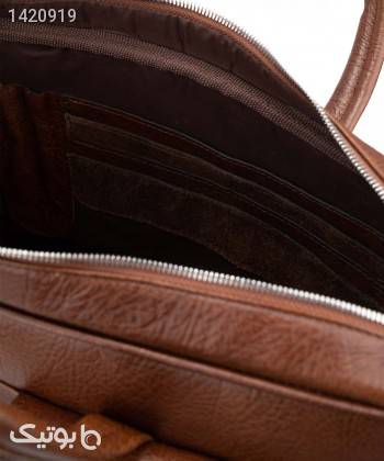 کیف اداری مردانه چرم طبیعی چرم کروکو Croco Leather مدل بمبئی