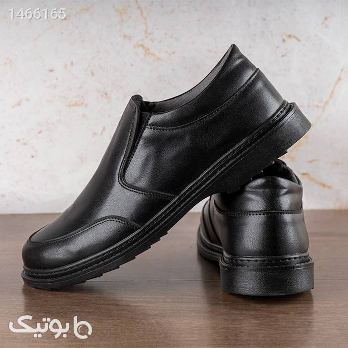 کفش رسمی مردانه مشکی مدل LALIK