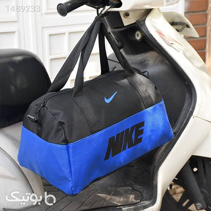 ساک ورزشی Nike مشکی آبی مدل Mahan