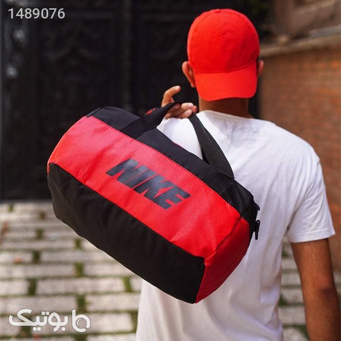 ساک ورزشی Nike مشکی قرمز مدل Mahan قرمز ساک و چمدان