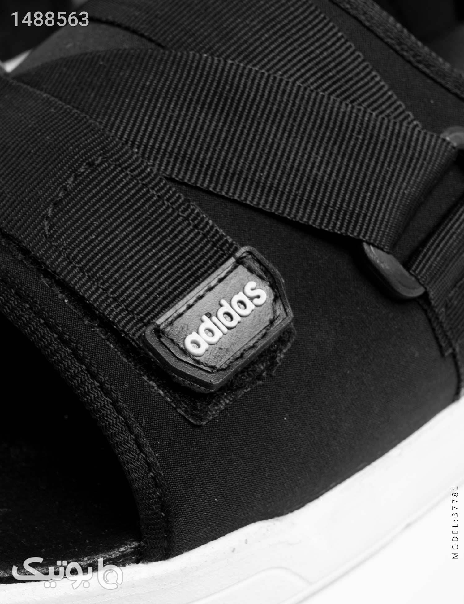 صندلمردانه Adidas مدل 37781 مشکی صندل دمپایی و روفرشی مردانه