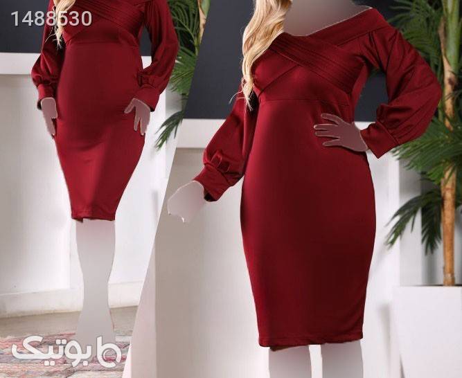 لباس مجلسی و شب کوتاه مدل نیکا قرمز لباس  مجلسی