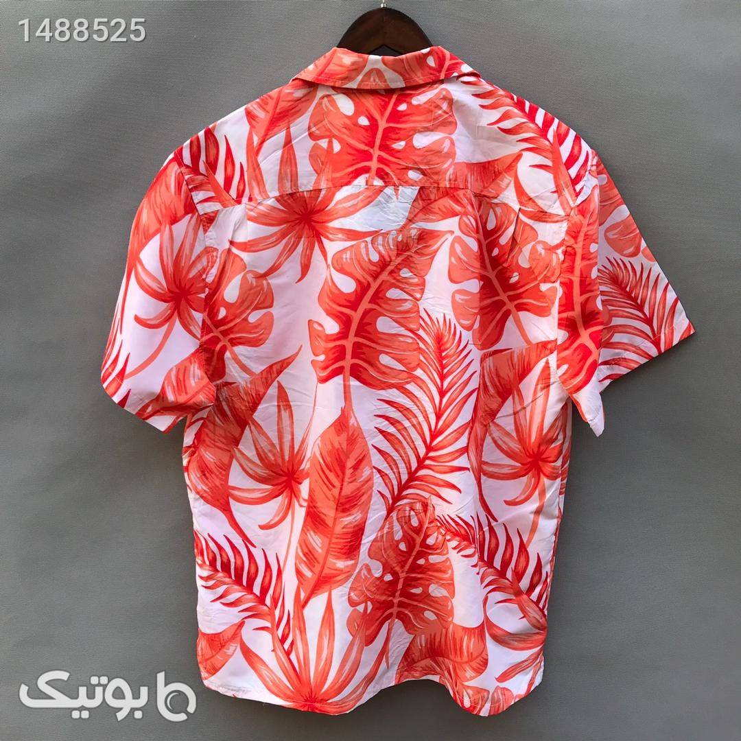 پیراهن هاوایی مد61100 قرمز پيراهن مردانه