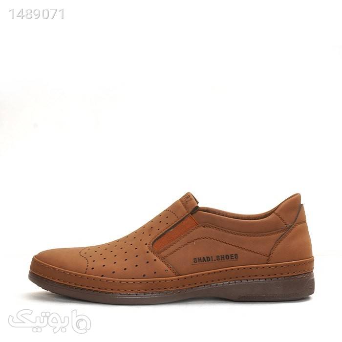 کفش رسمی مردانه قهوه ای مدل Alborz