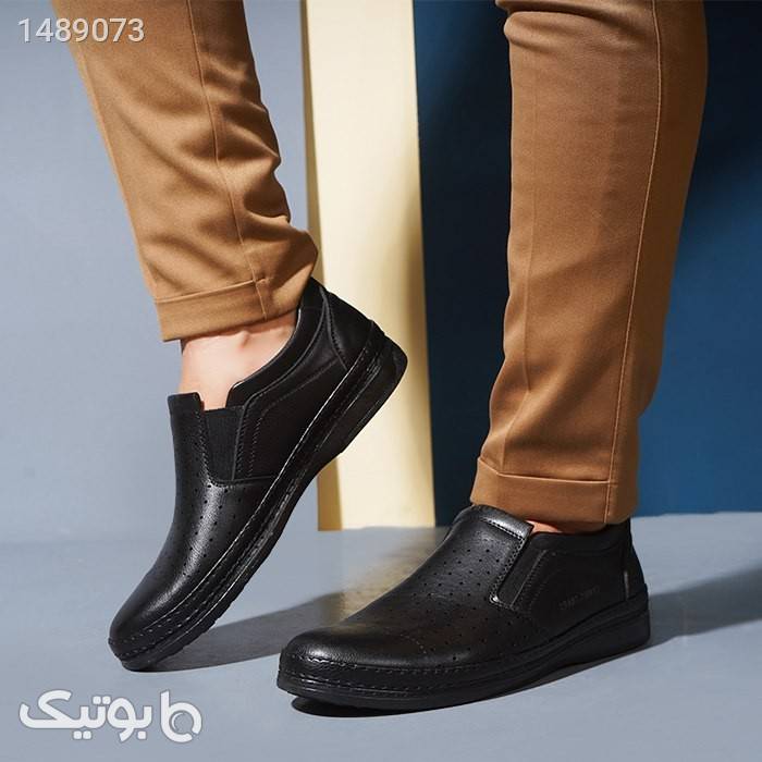 کفش رسمی مردانه مشکی مدل Alborz مشکی كفش مردانه